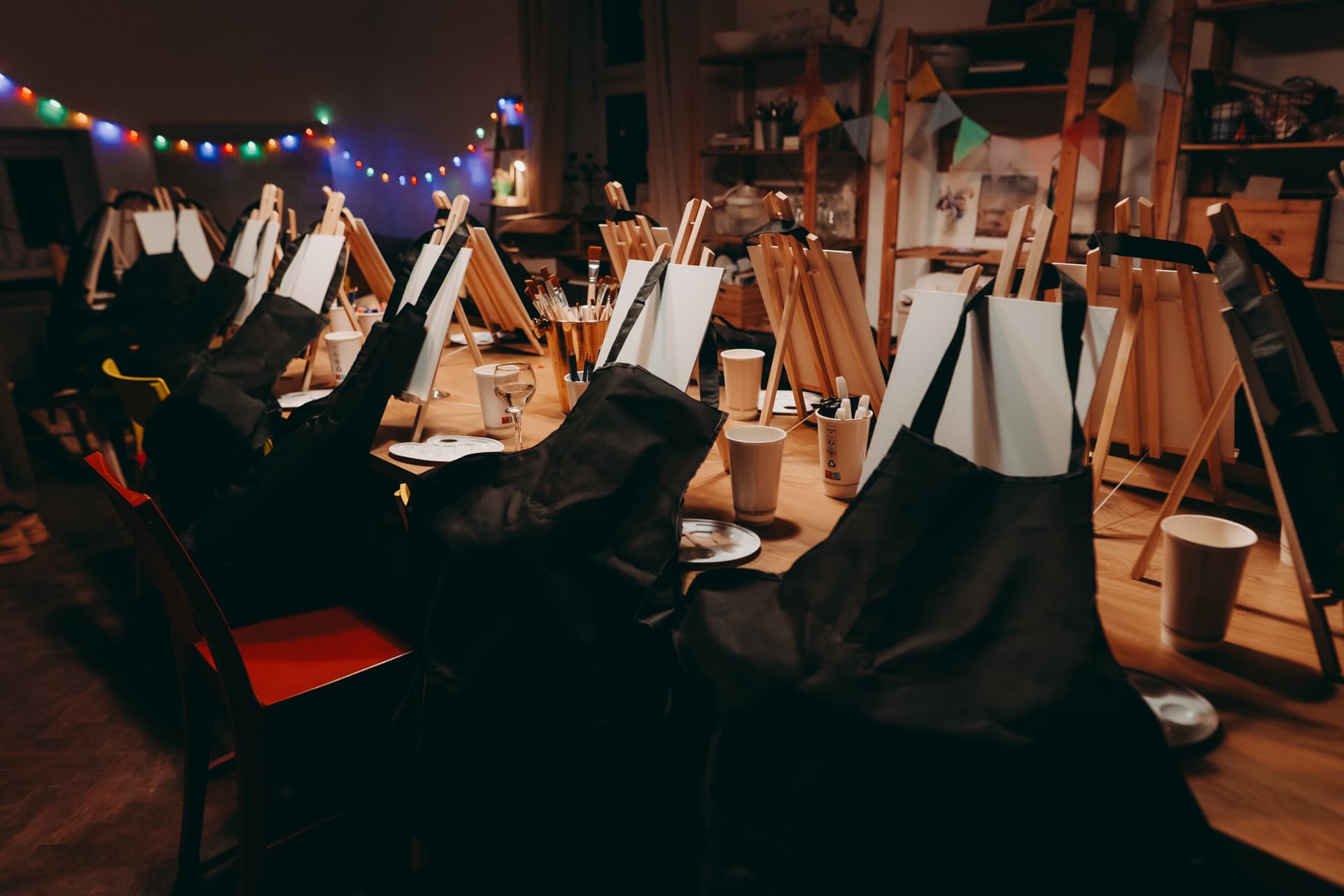 Cozy studio ambience